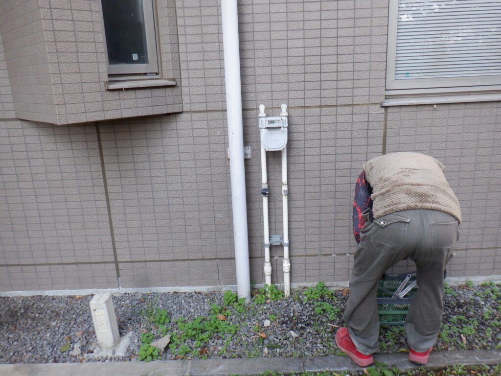 ガス管工事